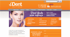 Desktop Screenshot of clinicaident.com.br