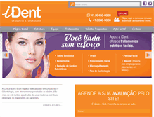 Tablet Screenshot of clinicaident.com.br